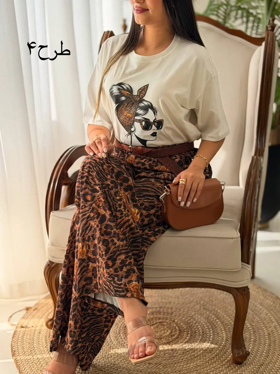 ست تیشرت و شلوار دخترکد 2766